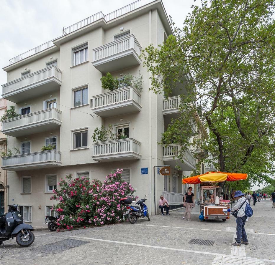 Unique Semi-Basement Stay At The Foot Of The Acropolis Athén Kültér fotó